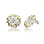 Load image into Gallery viewer, Taraash 925 Sterling Silver Floral Earrings | Stud | Cz Earrings For Women - Taraash