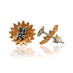 Load image into Gallery viewer, Taraash 925 Sterling Silver Floral Earrings | Stud | Earrings For Women - Taraash