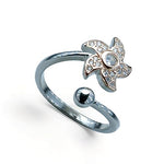 Load image into Gallery viewer, Taraash 925 Sterling Silver Floral Finger Ring For Women - Taraash