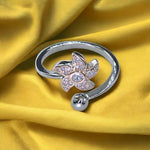 Load image into Gallery viewer, Taraash 925 Sterling Silver Floral Finger Ring For Women - Taraash