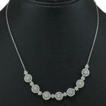 Load image into Gallery viewer, Taraash 925 Sterling Silver Floral Necklace Set For Women - Taraash
