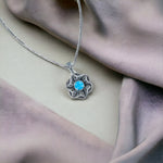 Load image into Gallery viewer, Taraash 925 Sterling Silver Floral Pendant Set For Women - Taraash