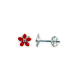 Load image into Gallery viewer, Taraash 925 Sterling Silver Floral Stud Earrings For Kids - Taraash