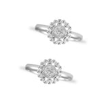 Load image into Gallery viewer, Taraash 925 Sterling Silver Floral Toe Ring For Women - Taraash