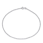 Load image into Gallery viewer, Taraash 925 Sterling Silver Fox Tail Chain Anklet For Women FT12510H - Taraash