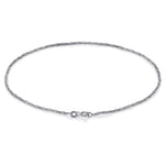 Load image into Gallery viewer, Taraash 925 Sterling Silver Fox Tail Chain Anklet For Women FT12510H - Taraash
