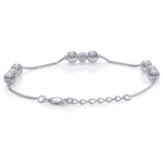 Load image into Gallery viewer, Taraash 925 Sterling Silver Frosted Ball Bracelet For Women BR1813F - Taraash
