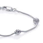 Load image into Gallery viewer, Taraash 925 Sterling Silver Frosted Silver Balls For Women BR1805F - Taraash