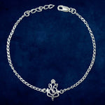 Load image into Gallery viewer, Taraash 925 Sterling Silver Ganesha Rakhi For Brother Gift - Taraash
