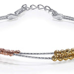 Load image into Gallery viewer, Taraash 925 Sterling Silver Gold Plated Silver Balls Bangle For Women BG1705G - Taraash