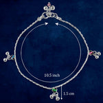 Load image into Gallery viewer, Taraash 925 Sterling Silver Heart Design Anklets For Women - Taraash