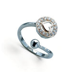 Load image into Gallery viewer, Taraash 925 Sterling Silver Heart Finger Ring For Women - Taraash