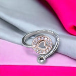Load image into Gallery viewer, Taraash 925 Sterling Silver Heart Finger Ring For Women - Taraash