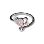 Load image into Gallery viewer, Taraash 925 Sterling Silver Heart Finger Ring For Women - Taraash