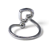 Taraash 925 Sterling Silver Heart Finger Ring For Women - Taraash