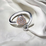 Load image into Gallery viewer, Taraash 925 Sterling Silver Heart Finger Ring For Women - Taraash