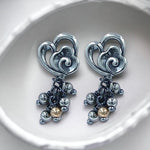 Load image into Gallery viewer, Taraash 925 Sterling Silver Heart Floral Jhumki For Women - Taraash
