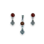 Load image into Gallery viewer, Taraash 925 Sterling Silver Heart Jewellery Set For Women - Taraash