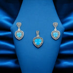 Load image into Gallery viewer, Taraash 925 Sterling Silver Heart Jewellery Set For Women - Taraash