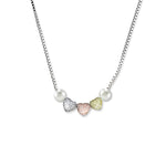 Load image into Gallery viewer, Taraash 925 Sterling Silver Heart Necklaces | Pearl Chain Necklace | Necklace For Women - Taraash