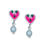 Load image into Gallery viewer, Taraash 925 Sterling Silver Heart Shape Earring For kids - Taraash