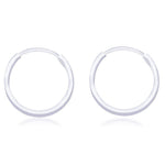 Load image into Gallery viewer, Taraash 925 Sterling Silver Hoop Earrings For Women H41116M - Taraash