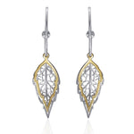 Load image into Gallery viewer, Taraash 925 Sterling Silver Hoop Style Gold Plated Earrings For Women ERM001 - Taraash