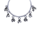 Load image into Gallery viewer, Taraash 925 Sterling Silver Jhumki Style Hoop Earrings For Women - Taraash