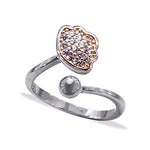 Load image into Gallery viewer, Taraash 925 Sterling Silver Leaf Finger Ring For Women - Taraash