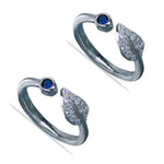 Load image into Gallery viewer, Taraash 925 Sterling Silver Leaf Toe Ring For Women - Taraash