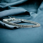 Load image into Gallery viewer, Taraash 925 Sterling Silver Marquise Bangle For Women - Taraash