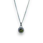 Load image into Gallery viewer, Taraash 925 Sterling Silver Mehandi CZ Pendant Chain For Women - Taraash