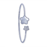 Load image into Gallery viewer, Taraash 925 Sterling Silver Mother Of Pearl Star Bangle For Women - Taraash
