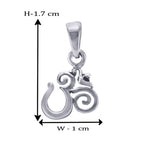 Load image into Gallery viewer, Taraash 925 Sterling Silver Om Pendant For Kids - Taraash