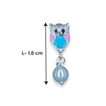 Load image into Gallery viewer, Taraash 925 Sterling Silver Owl animal Earrings For Kids - Taraash