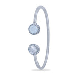 Load image into Gallery viewer, Taraash 925 Sterling Silver Pear Drop Bangle For Women - Taraash