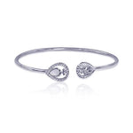 Load image into Gallery viewer, Taraash 925 Sterling Silver Pear Drop Bangle For Women - Taraash