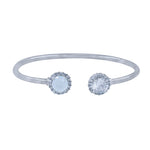 Load image into Gallery viewer, Taraash 925 Sterling Silver Pear Drop Bangle For Women - Taraash