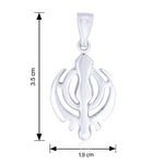 Load image into Gallery viewer, Taraash 925 Sterling Silver Pendant For Unisex Silver-PD0270S - Taraash