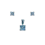 Load image into Gallery viewer, Taraash 925 Sterling Silver Pendant Set For Women Silver-PE0801S - Taraash