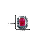 Load image into Gallery viewer, Taraash 925 Sterling Silver Pink Cz Earrings For Women - Taraash