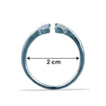 Load image into Gallery viewer, Taraash 925 Sterling Silver Pink CZ Toe Ring For Women - Taraash