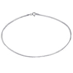 Load image into Gallery viewer, Taraash 925 Sterling Silver Plain Chain Anklets For Women CH5010H - Taraash