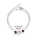 Load image into Gallery viewer, Taraash 925 Sterling Silver Pure Om Rakhi - Taraash