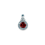 Load image into Gallery viewer, Taraash 925 Sterling Silver Red CZ Jewellery Set For Women - Taraash