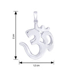 Load image into Gallery viewer, Taraash 925 Sterling Silver Religious Om Pendant Best Gift For Men/Women-PD0243S - Taraash