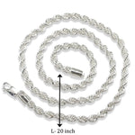 Load image into Gallery viewer, Taraash 925 Sterling Silver Rope Chain For Men - Taraash