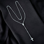 Load image into Gallery viewer, Taraash 925 Sterling Silver Rosary Neckchain for unisex NK1388S - Taraash