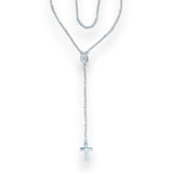 Taraash 925 Sterling Silver Rosary Neckchain for unisex NK1388S - Taraash