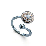 Load image into Gallery viewer, Taraash 925 Sterling Silver Round Stylish Finger Ring For Women - Taraash